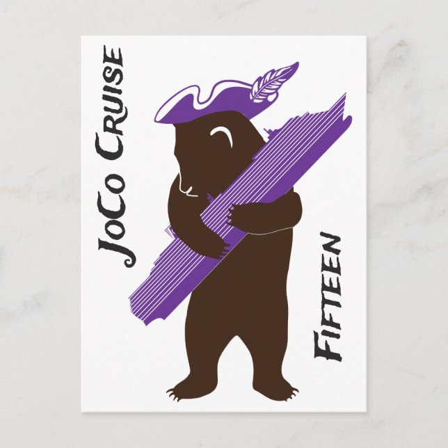 Cartão Postal De Festividades 2026 JoCo Cruise On-board Postcard (Frente)