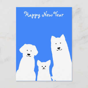 CARTÃO POSTAL DE FESTIVIDADES 3匹 の ル ト エ , 犬(年)