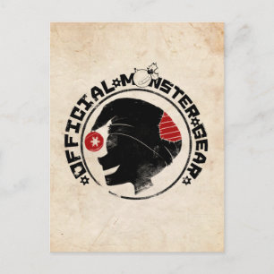 Cartão Postal De Festividades 4 Little Monsters - Nigel Holiday Logo