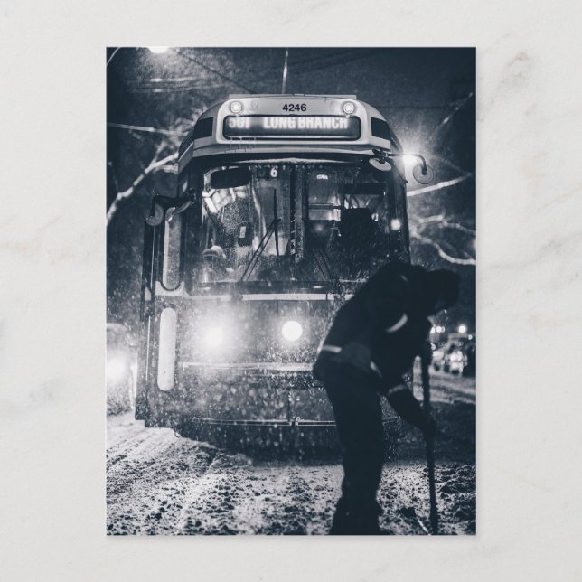 Cartão Postal De Festividades 501: Próxima parada, ramificação longa (Frente)