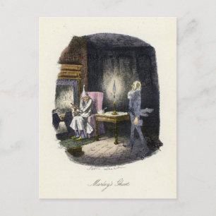 Cartão Postal De Festividades A Christmas Carol - Marley's Ghost