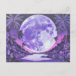 Cartão Postal De Festividades "A Lua Impossível"-