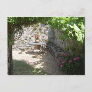 Cartão Postal De Festividades A Mesa Pedra