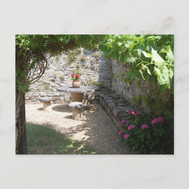 Cartão Postal De Festividades A Mesa Pedra (Frente)