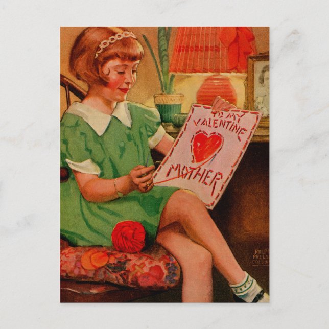 Cartão Postal De Festividades À Minha Mãe Namorados (Frente)