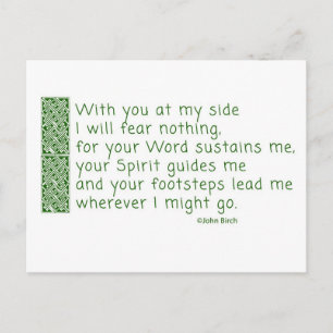 Cartão Postal De Festividades A prayer of thanksgiving