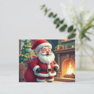 Cartão Postal De Festividades Acento Festivo para Casa de Férias - Decoração de