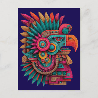 Cartão Postal De Festividades Águia do Quinto Sol