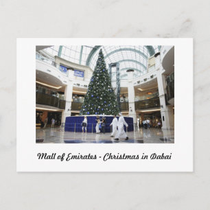 CARTÃO POSTAL DE FESTIVIDADES ALAMEDA DOS EMIRADOS - DUBAI