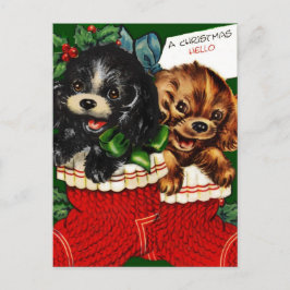 Cartão Postal De Festividades Alô de Natal