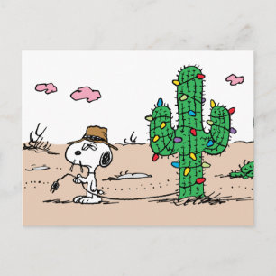 Cartão Postal De Festividades Amendoins Decorados de Spike para o Feriado