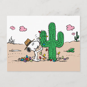 Cartão Postal De Festividades Amendoins   Spike Decora para o Natal