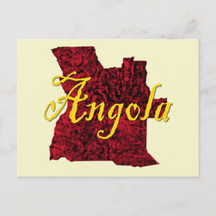 Cartão Postal De Festividades Angola