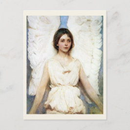 Cartão Postal De Festividades Anjo de Thayer - Natal