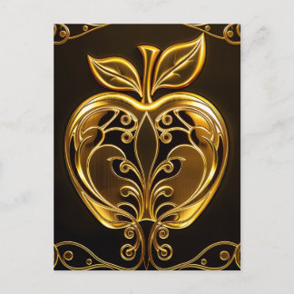 Cartão Postal De Festividades Aplle