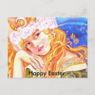 Cartão Postal De Festividades Apollo e um espírito de uma pessoa inoperante da