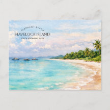 Aquarela da Praia do Elefante – Presente Lembrança