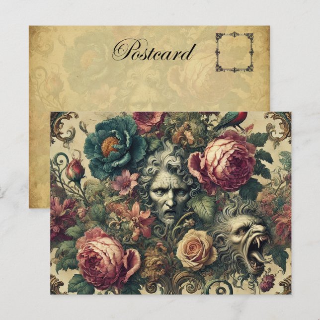 Cartão Postal De Festividades Arcane Atelier - Vitoriano gótico (Frente/Verso)