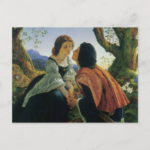 Cartão Postal De Festividades Arte Antiga, Amantes ao Crepúsculo, Sir Joseph Noe