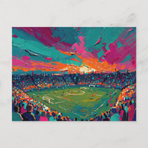Cartão Postal De Festividades Arte do Futebol (#1)