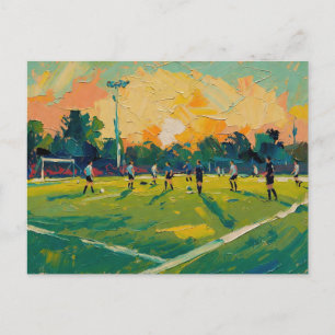 Cartão Postal De Festividades Arte do Futebol (#2)