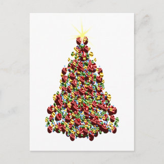 Cartão Postal De Festividades Árvore de Natal do Ornament