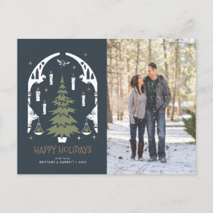 Cartão Postal De Festividades Árvore HARRY POTTER™ - Feriados felizes - Foto