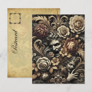 Cartão Postal De Festividades As Sementes Que Vemos - Vitoriano Gótico