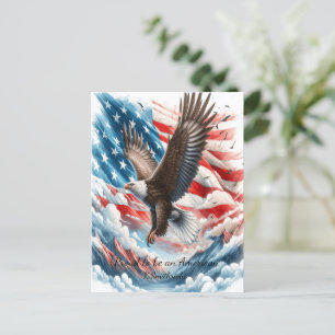 Cartão Postal De Festividades Asas do Brave