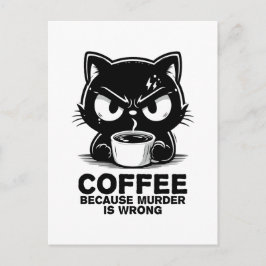 Cartão Postal De Festividades Assassinato está errado