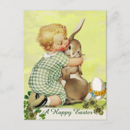 CARTÃO POSTAL DE FESTIVIDADES BABY ABORDANDO LESTE BUNNY