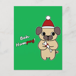 Cartão Postal De Festividades Bah Humpug! 1