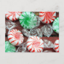 Balas duras festivas de hortelã-pimenta para as fe