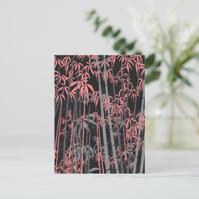 Cartão Postal De Festividades Bambu 5 (Em pé/Frente)