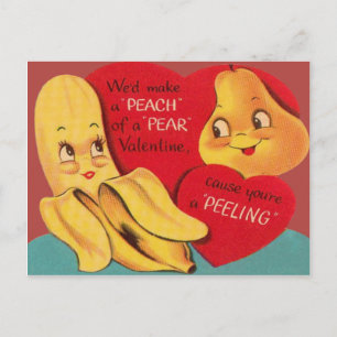 Cartão Postal De Festividades Banana Pérola Engraçada Estranha Apelativa do Dia