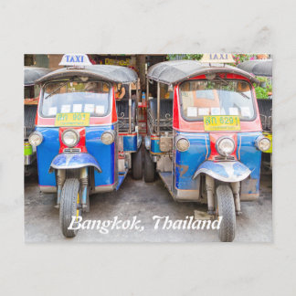 Cartão Postal De Festividades Bangkok tuk tuks
