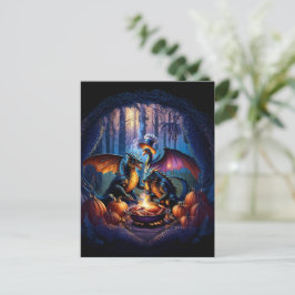 Cartão Postal De Festividades Banquete de Apreciação Turca dos Dragões
