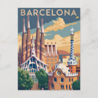 Barcelona Espanha vintage