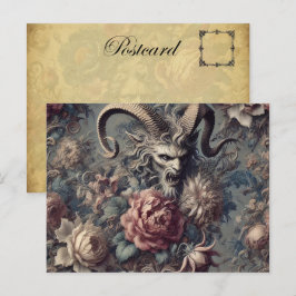 Cartão Postal De Festividades Barroco - Vitoriano Gótico