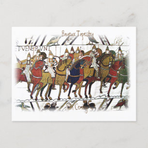 Cartão Postal De Festividades Bayeux Tapeçaria - a7 Cartão-postal
