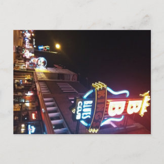 Cartão Postal De Festividades Beale Street (Memphis, Tennessee)