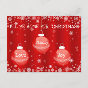 Cartão Postal De Festividades Beautiful Expressions Holiday Postcard