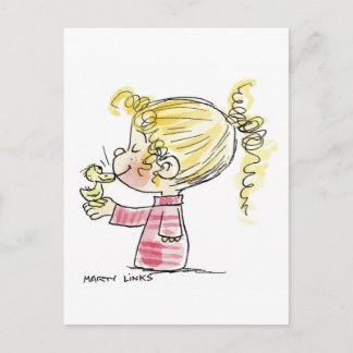 Cartão Postal De Festividades Beijo de Páscoa EAS-009