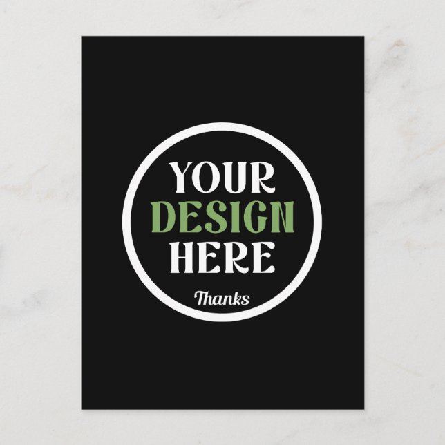 Cartão Postal De Festividades beijo personalizado, exclusivo, elegante e minimal (Frente)