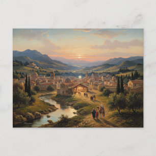 Cartão Postal De Festividades Belém, Presépio,