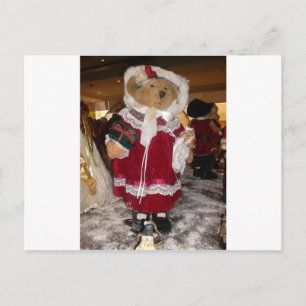 Cartão Postal De Festividades Belo Natal com amor Tenha um belo dia e