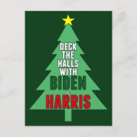 Biden Harris Árvore de Natal Deck, os corredores
