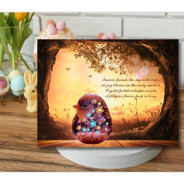 Cartão Postal De Festividades Blogues De Cristais E Esperança De Páscoa