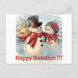 Cartão Postal De Festividades Boas Festas !!!