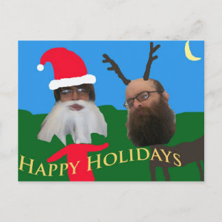 Cartão Postal De Festividades boas festas 1